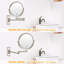 Miroir de maquillage mural grossissant 8 po