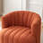 Bryonie Upholstered Swivel Barrel Chair-924692961