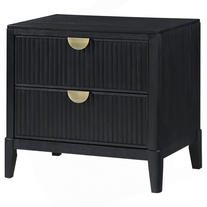 Table de chevet 2 tiroirs Mason