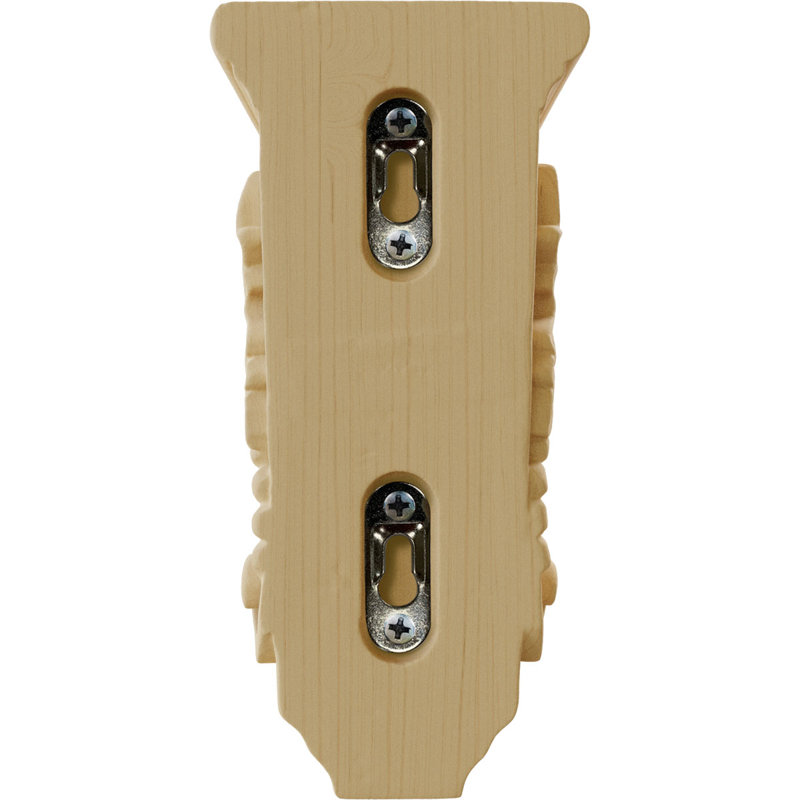 Grape Small 7"H x 3 1/2"W x 4"D Corbel, Alder
