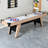 9-Foot Deluxe Classic Shuffleboard Table The Drift Architect 9' Woodgrain Veneer Shuffleboard Table