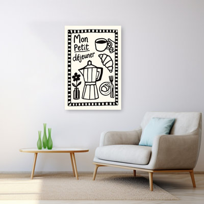 Art mural français matin