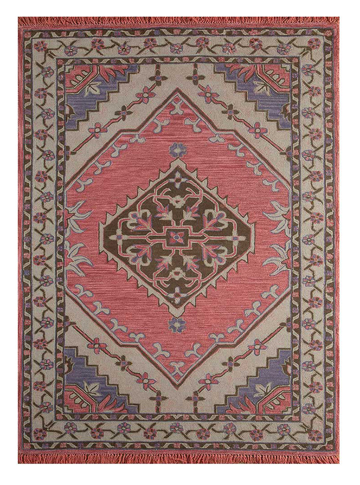 Naturals Oriental Machine Tufted Rectangular 150 X 240cm Red Area Rug