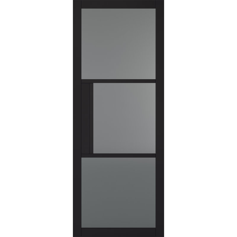 Tribeca 3L Tinted Glazed Internal Door, 1981mm H x 686mm W x 35mm D