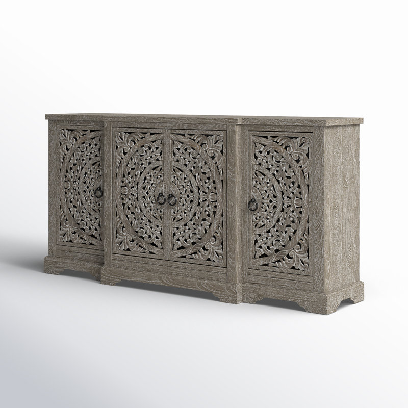Clairabelle 72'' W Solid Wood Sideboard