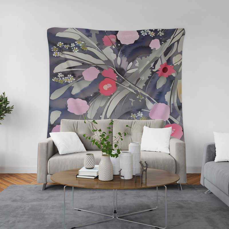 Tapisserie murale, H 80 po x l 68 po