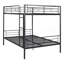 Lit superposé double au-dessus de double, noir-1162084237