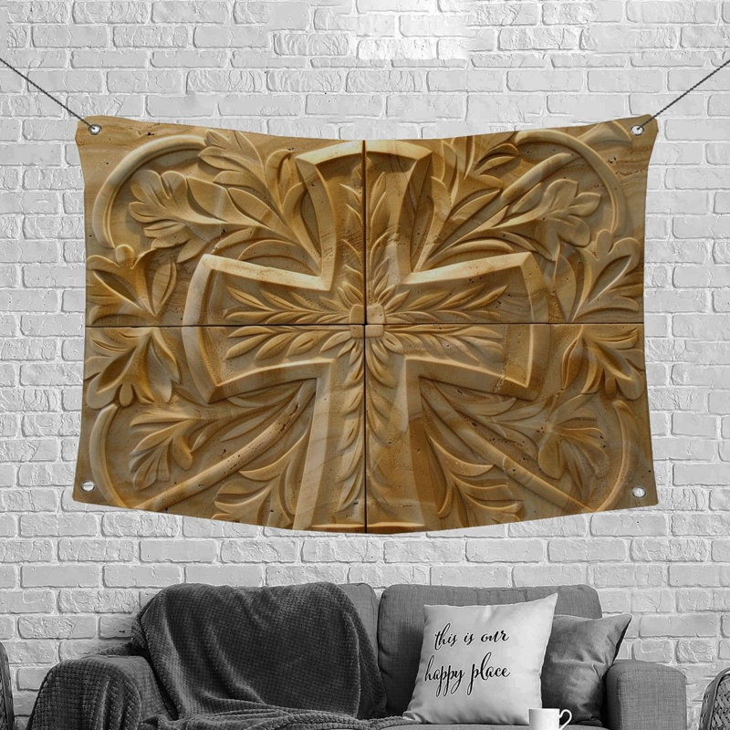 Microfiber Fabric Tapestry, 88" H x 104" W