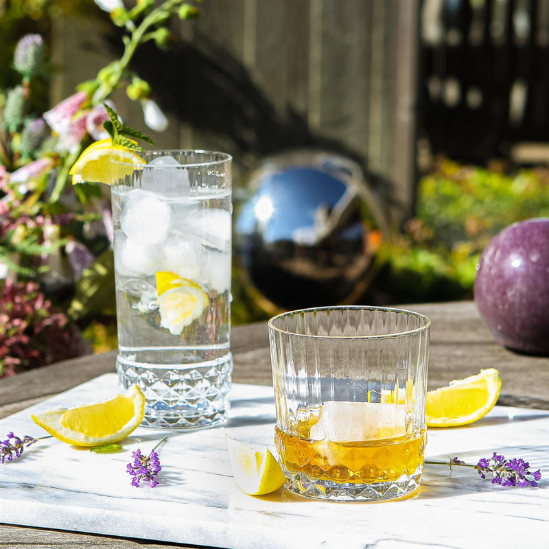 America '20s Whisky Glasses, Transparent, 12, 300mL