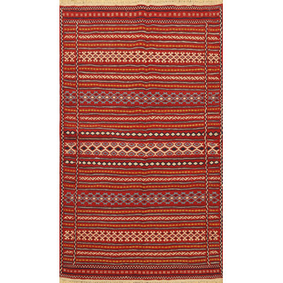 Tapis rayé kilim 3 x 5