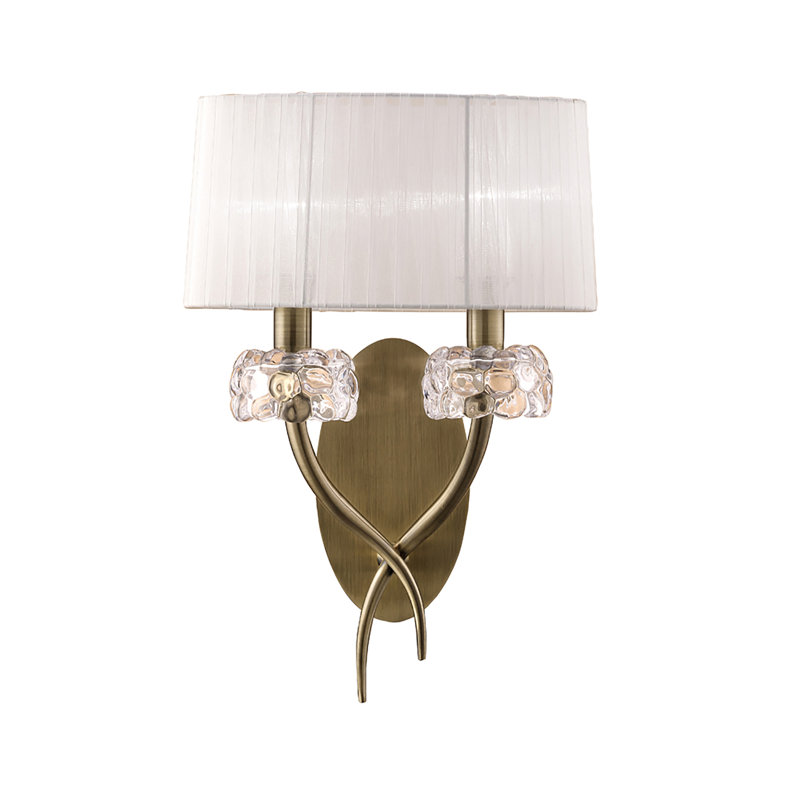 Chrome Wallchiere, Brass, Bronze