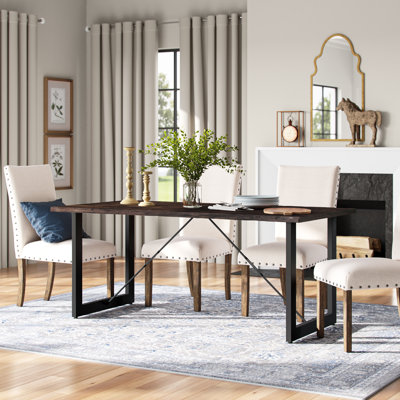 Borsari Metal Base Dining Table
