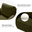 Fauteuil club capitonné en velours Cedarpoint-1571821690