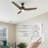 3 - Blade LED Smart Ceiling Fan with Light-101830622-91062341