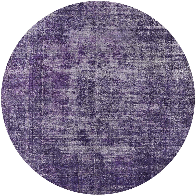 Moroccan Indoor Rug, Round 8'