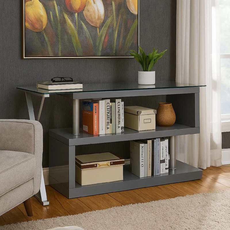Bureau en verre Paskal