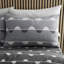 Cotton Blend Striped Duvet Cover with Pillowcases-672129370