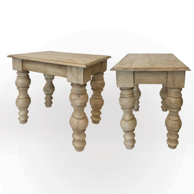 Atifah Solid Wood End Table