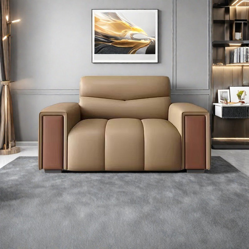 Fauteuil d'appoint léger et luxueux