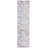 Wayde Abstract Power Loom Grey / Turquoise Area Rug-1083263594