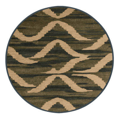 Tapis brun lavable à la machine