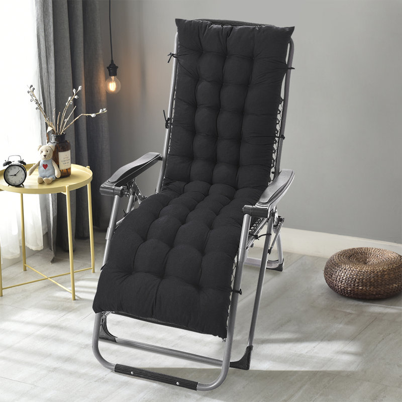 Outdoor 3.15'' Seat / Back Cushion, Black, 61.02" W x 18.9" D
