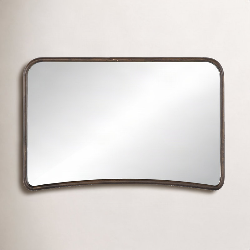 MADRANO Solid Wood Mirror, Horizontal, 32" x 48"