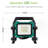 Portable Led Work Light, 3200 Lumen, 5000K Daylight Led 