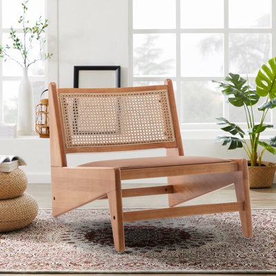 Landreth Faux Leather Side Chair