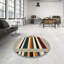 Tapis gris / rouge / vert Madrona-1264750246