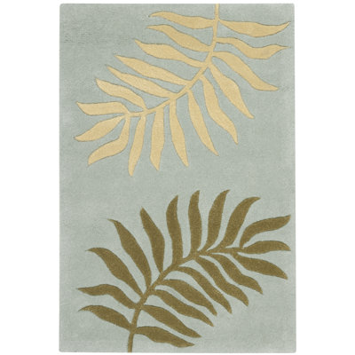 Luckey Hand Tufted Wool Floral Rug