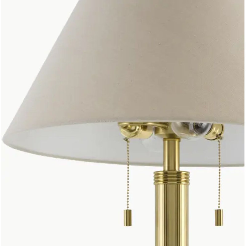 Fifi Fonville Floor Lamp, Taupe