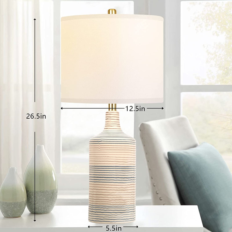 Lampe de bureau en céramique Arleaner