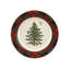 Spode Christmas Tree Tartan Salad Plate 7.75"