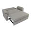 2 Seater Fabric Sofa Bed-1948630014
