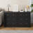 Large Nightstand With 3 Spacious Drawers,Set of 2-1639720201