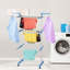 MantraRaj 3 Tier Foldable Standard Drying Rack Clothes Airer 18M Clothing Horse Garment Dryer Stand