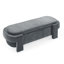 Banc rembourré avec grand espace de rangement