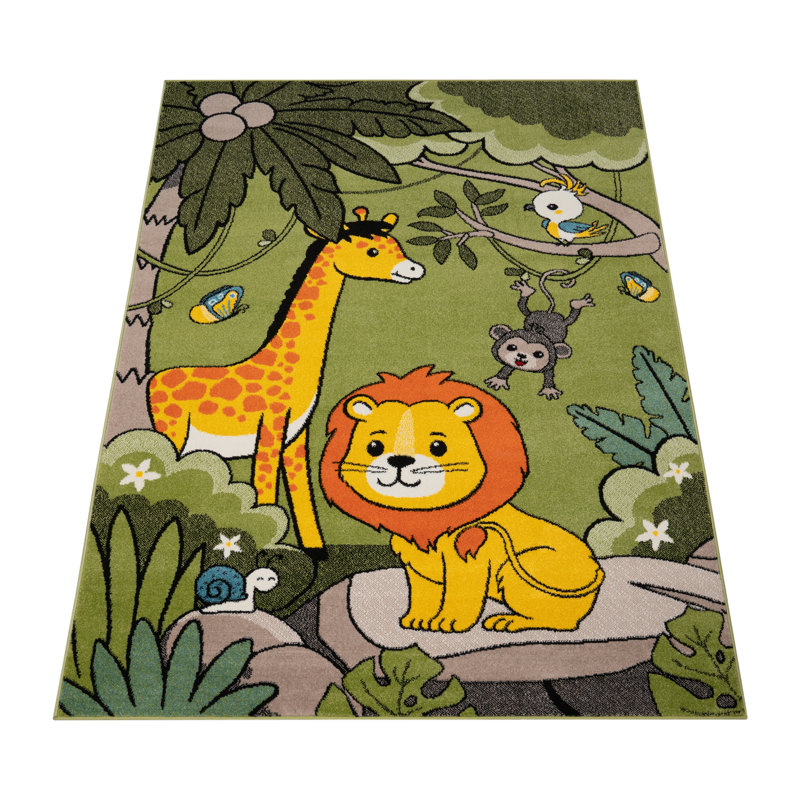 Mitzy Flatweave Green Rug