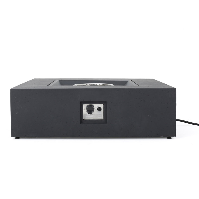 Réservoir de table d'extérieur 50 000 BTU, Gris foncé