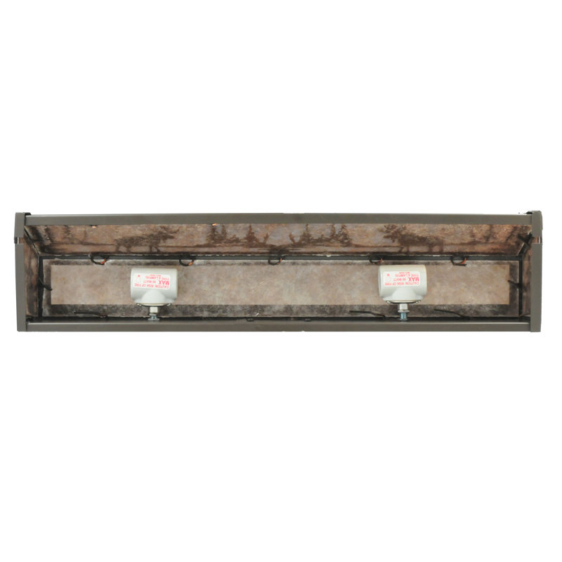 Rustic Lodge 4 - Light Bath Bar, Timeless Bronze