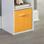 Cubeicals Fabric Basket 28cm Collapsible Storage Cube Drawer with Pull Handle-19614852