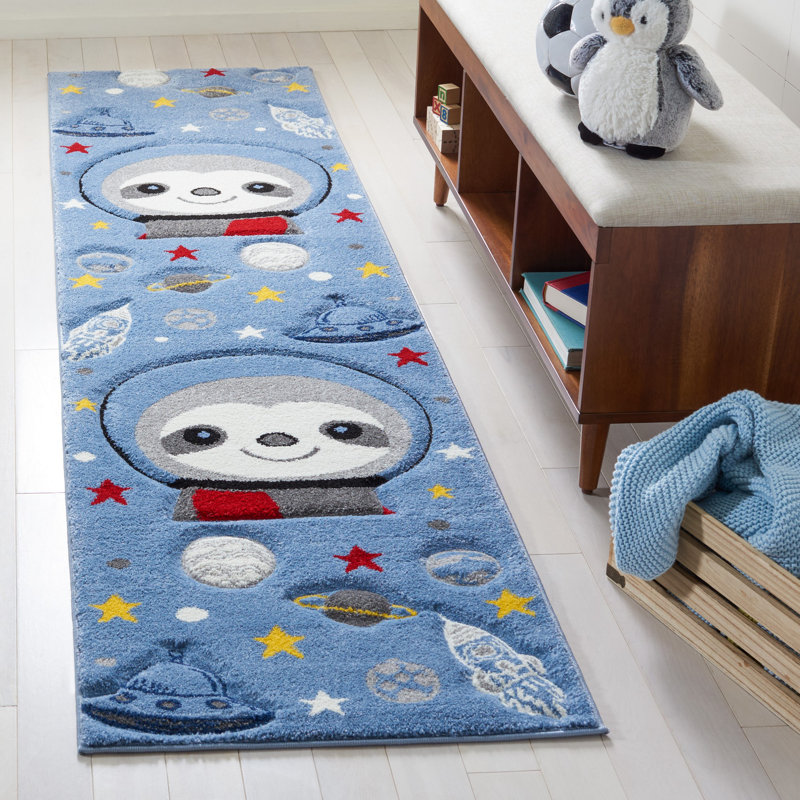 Tapis bleu Cartwright, Tapis de couloir 2 pi x 8 pi