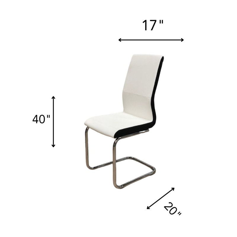 Papaleo Metal Side Chair (Set of 4), White