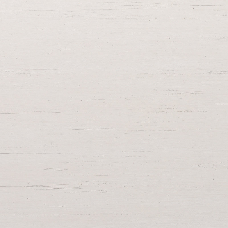 Table basse Mid-Century moderne avec tiroir en rotin, Blanc
