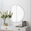 Miroir mural moderne à cadre rond-88291203-88045799