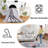 Washable Rug , Vintage Area Rugs Non Slip, Indoor Low Pile Carpet With Rubber Backing For Living Room Kitchen Bathroom Entryway Office Bedroom-146043193