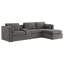 Canapé modulaire 4 pièces avec console Winfree-385662048