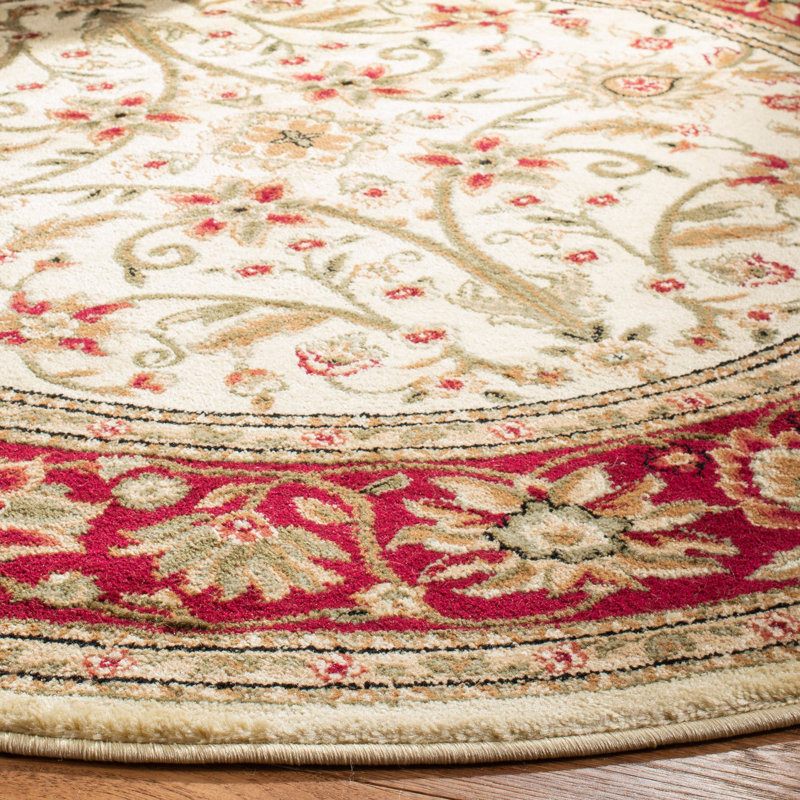 Tapis oriental Klose Performance, Rond 8 pi, Ivory/Red