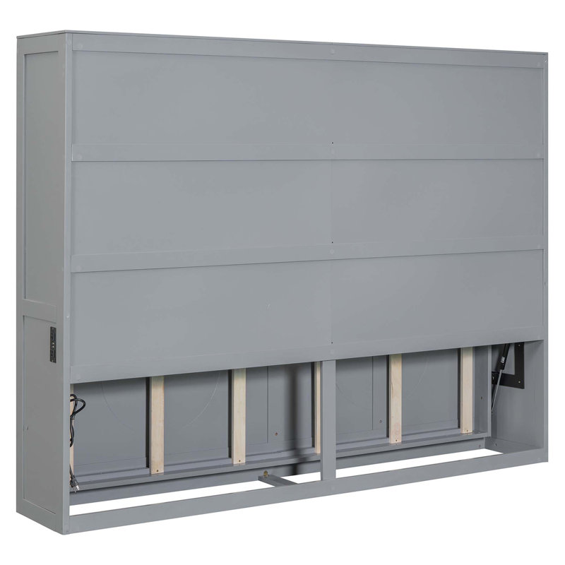 Multi-Functional Space-Saving Murphy Bed, Gray